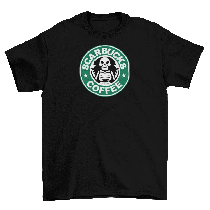 T-Shirt-Family-Matching-Scarbucks Coffee - T-Shirt