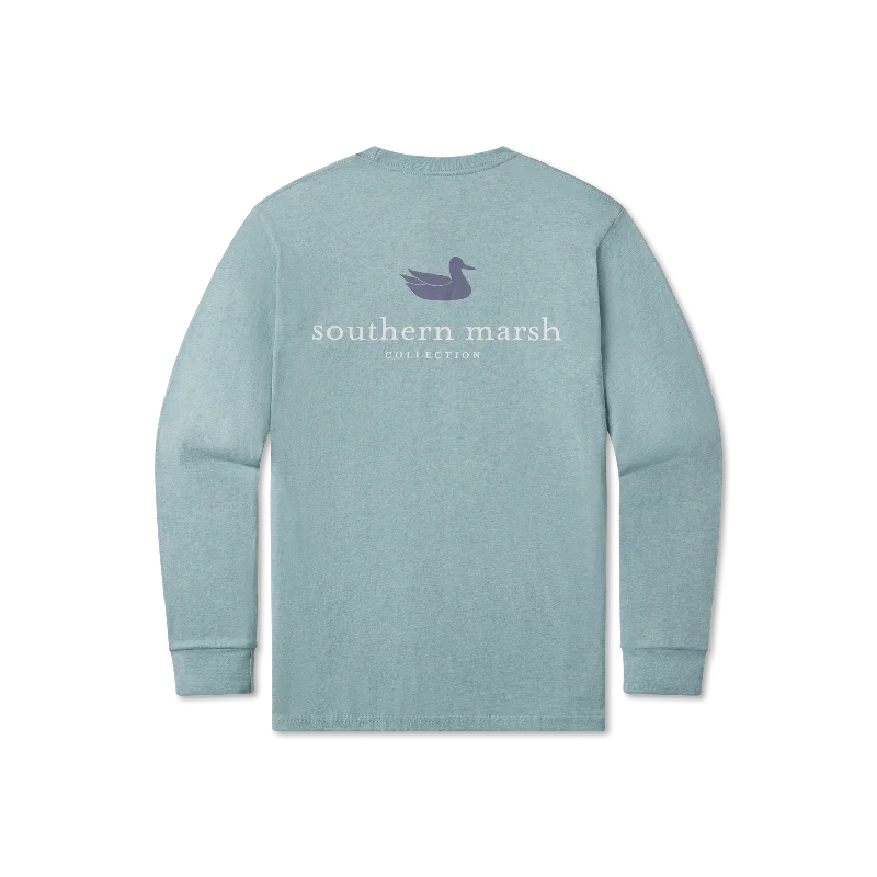 Washed Moss Blue Heather