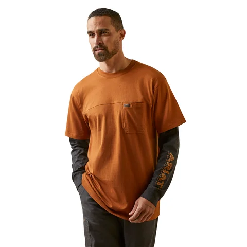 Long-Sleeve-Designer-Ariat Men's Rebar CottonStrong Dually Long Sleeve T-Shirt