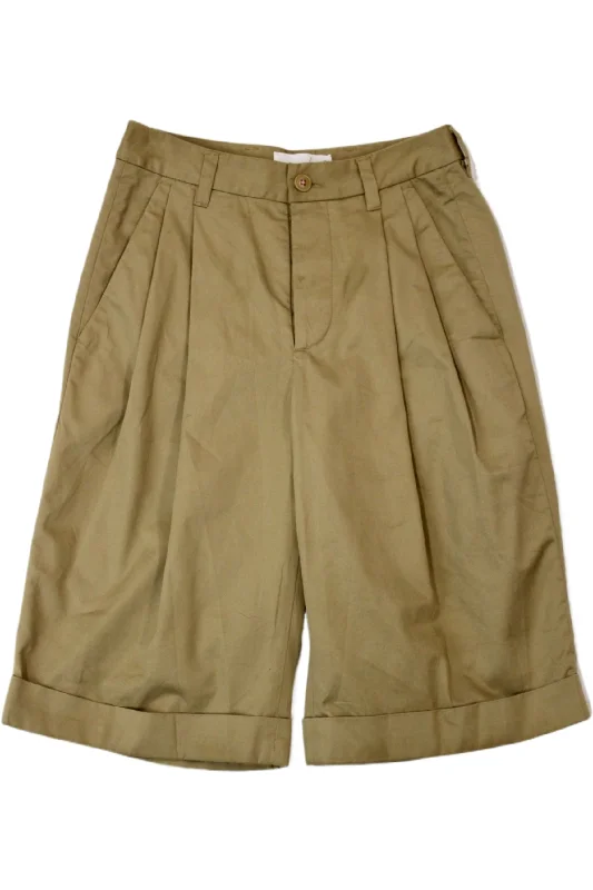 Shorts-Minimalist-Dockers - Pleated Khaki Shorts