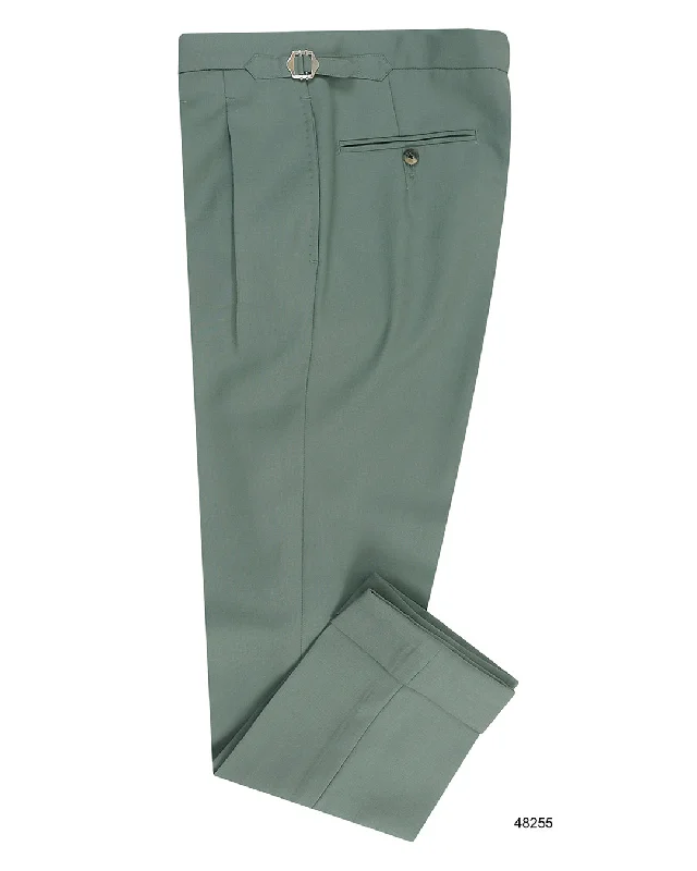 Pants-Relaxed-Fit-Dugdale Fine Worsted Pant- Light Green