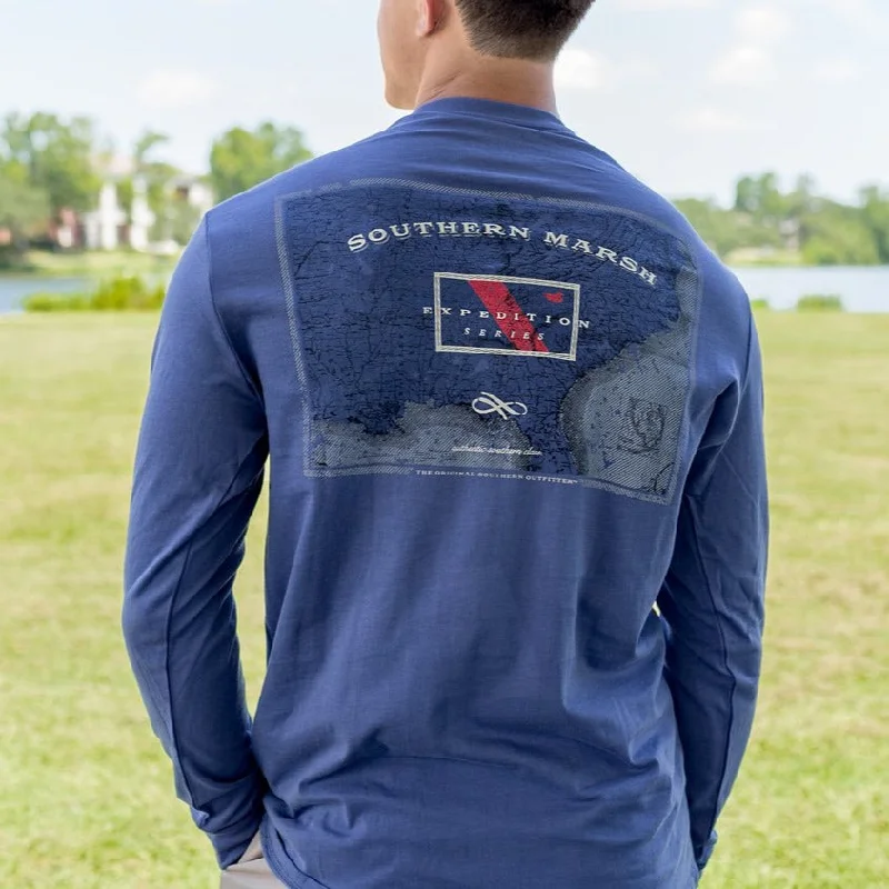 Long-Sleeve-Camo-Expedition Series Tee - Flag - Long Sleeve