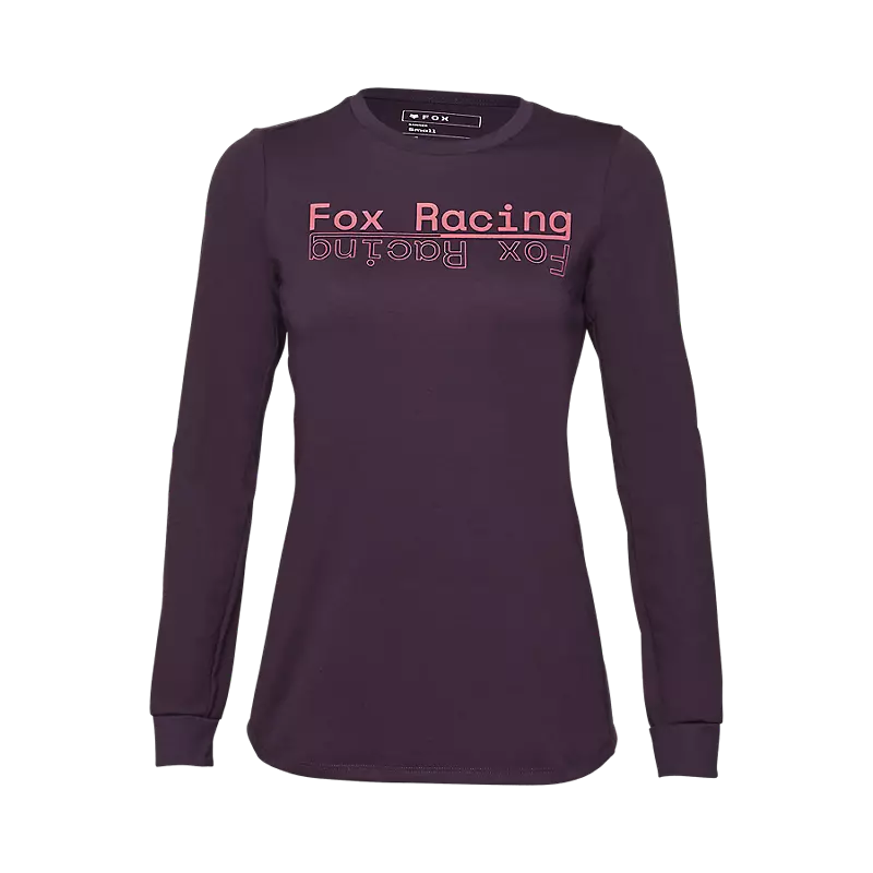 Long-Sleeve-Tactical-Fox Racing Ranger Dri Release Mid Long Sleeve MTB Jersey - Womens - Dark Purple