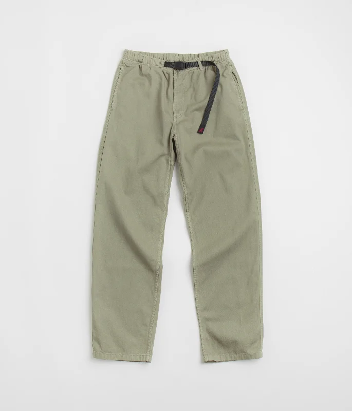 Pants-Cotton-Gramicci Pigment Dye G Pants - Sage Green