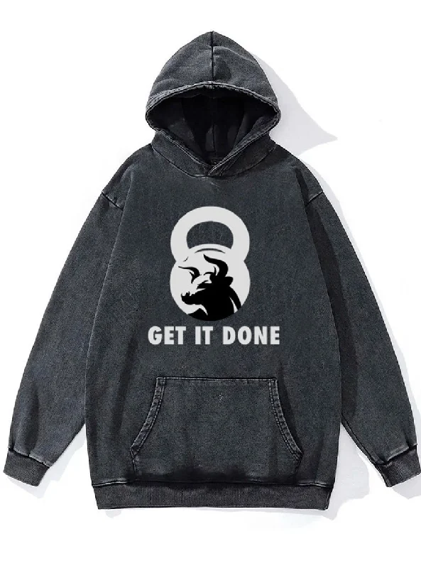 Hoodie-Affordable-get it done Washed Gym Hoodie