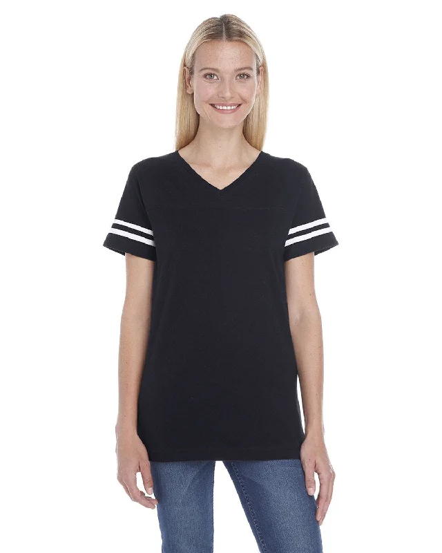 T-Shirt-90s-Style-LAT 3537 Ladies' Football T-Shirt