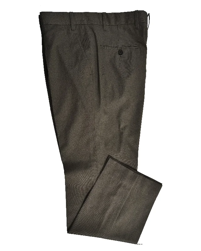 Pants-Stretch-Cotton: Taupe Summer Twill