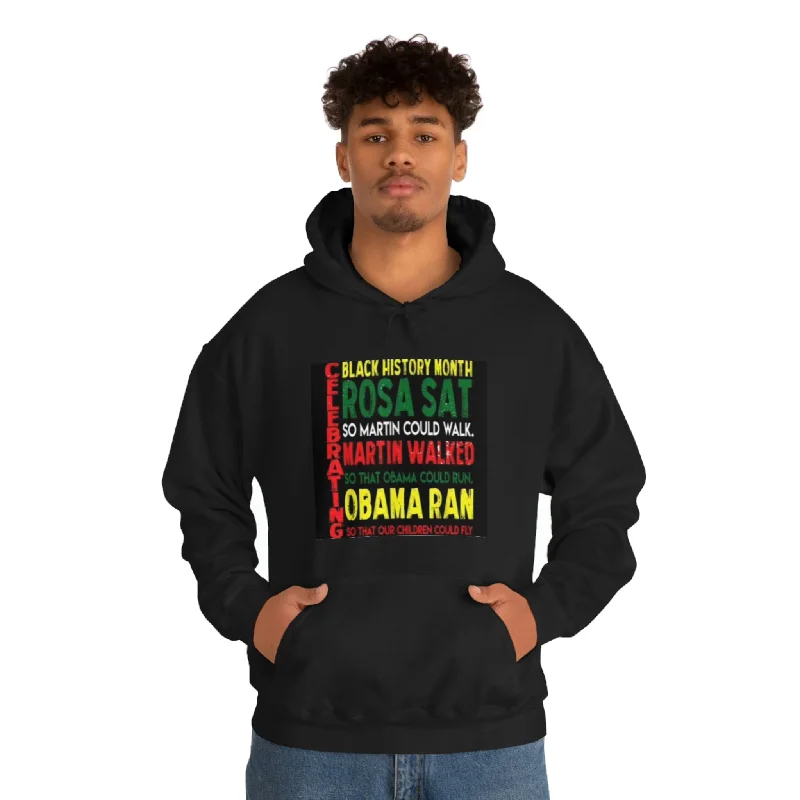 Hoodie-Hiking-Celebrating Black History Month Unisex Heavy Blend™ Hooded Sweatshirt