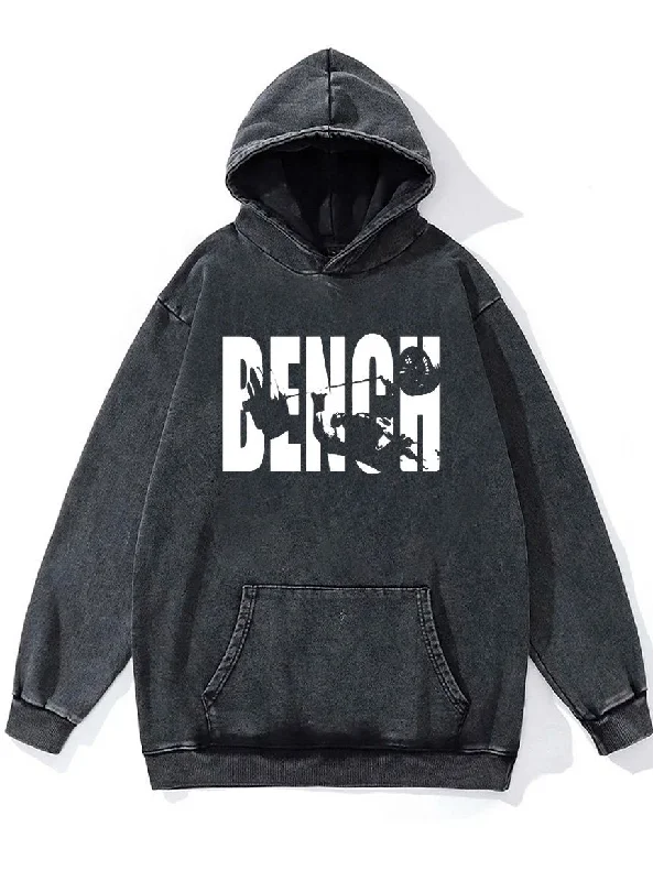 Hoodie-Training-bench Washed Gym Hoodie