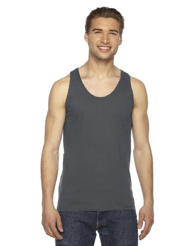 T-Shirt-Breathable-American Apparel 2408W Unisex Fine Jersey Tank