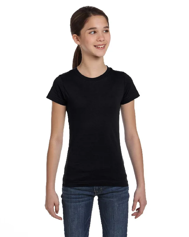 T-Shirt-Gothic-LAT 2616 Girls' Fine Jersey T-Shirt