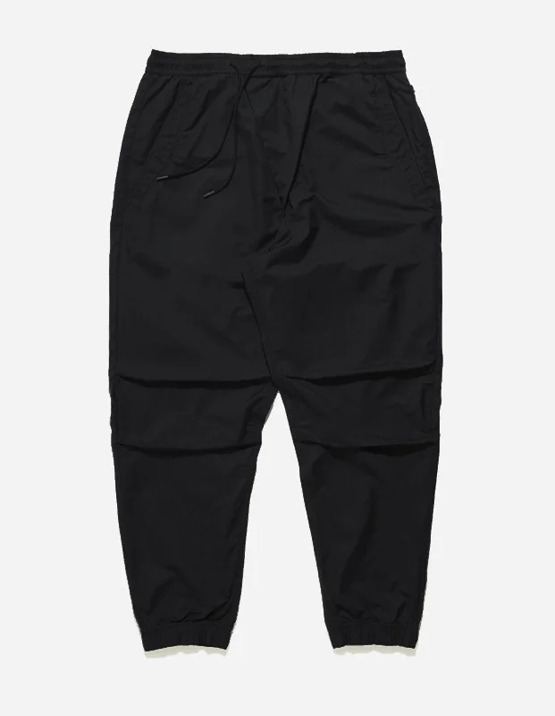 Pants-Jeans-4050 Asym Track Pants Black