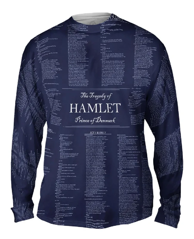 Long-Sleeve-Workwear-William Shakespeare Literature - "The Tragedy Of Hamlet" (1560)