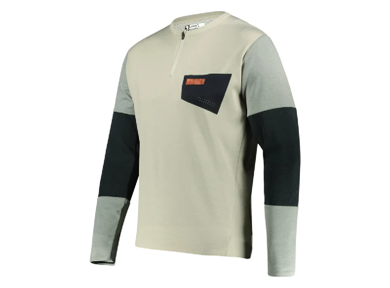 Long-Sleeve-Surfing-Leatt MTB Trail 4.0 Long Sleeve Jersey - Desert - 2022