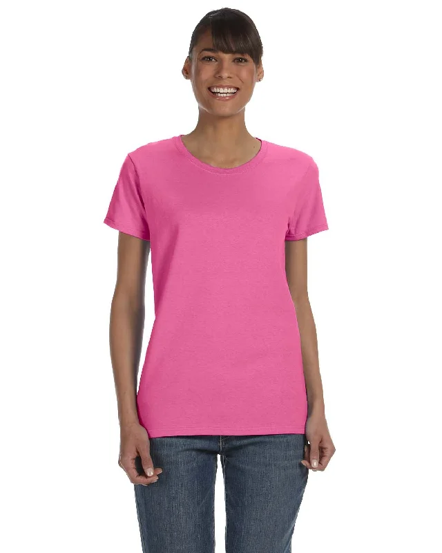 T-Shirt-Soft-Gildan G500L Ladies' Heavy Cotton T-Shirt