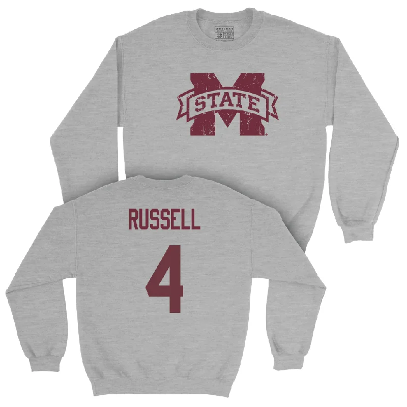 Long-Sleeve-Yellow-Sport Grey Women's Basketball Classic Crew - Eniya Russell