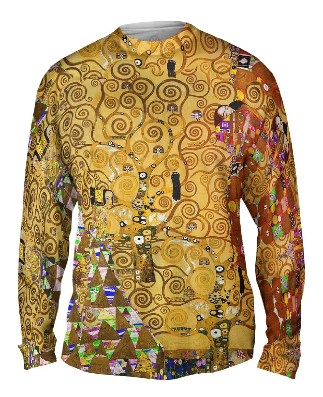 Long-Sleeve-Button-Up-Gustav Klimt - "The Tree Of Life" (1905)