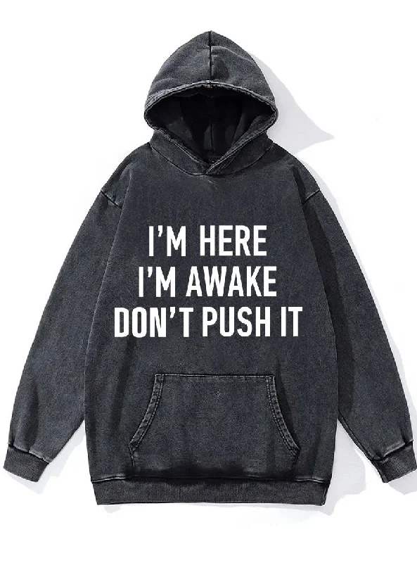 Hoodie-High-Quality-DON'T PUSH IT Washed Gym Hoodie