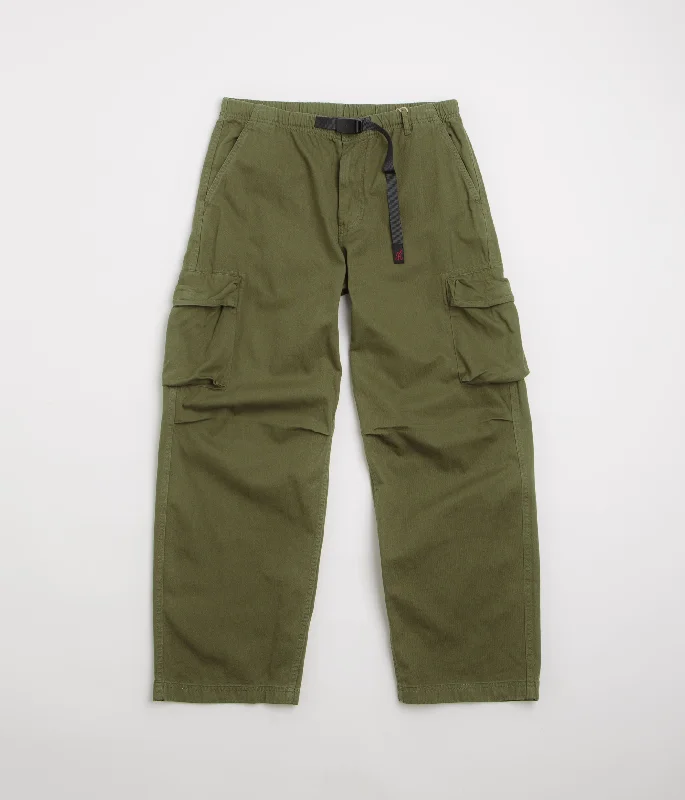 Pants-Surfing-Gramicci Rig Cargo Pants - Olive