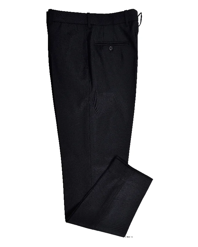 Pants-Loose-Fit-EThomas: Navy Cavalry Twill