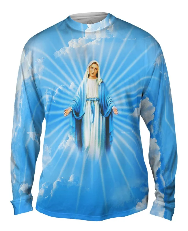 Long-Sleeve-Minimalist-"Blessed Virgin Mary"