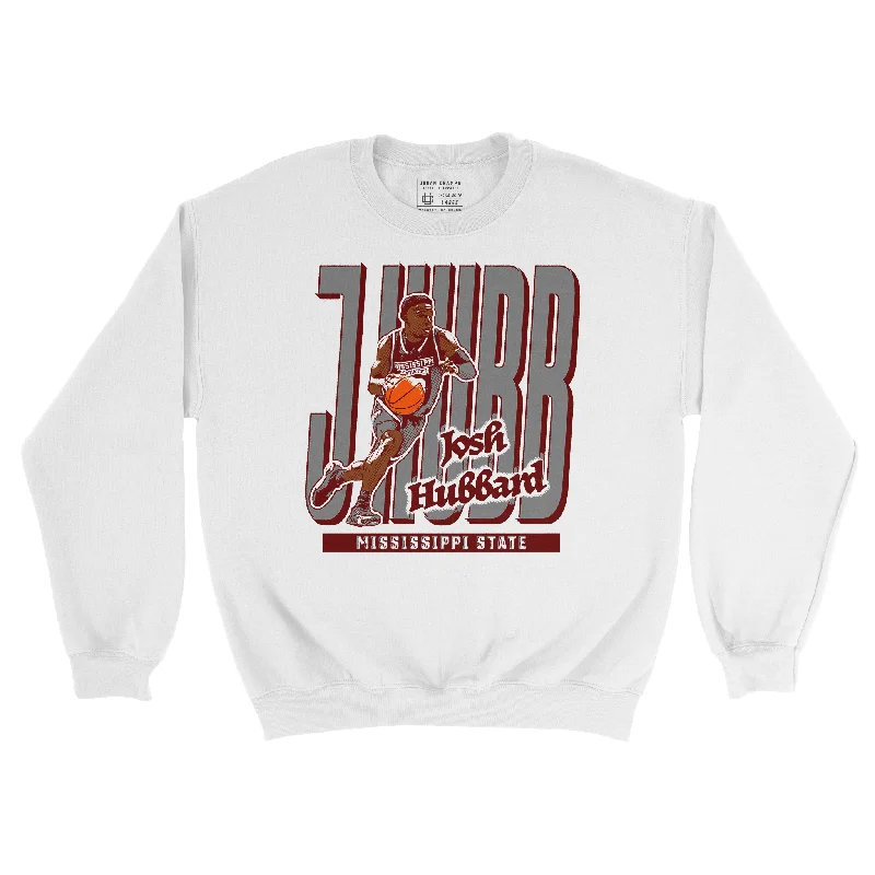 Long-Sleeve-Hooded-EXCLUSIVE RELEASE: J Hubb Cartoon White Crewneck