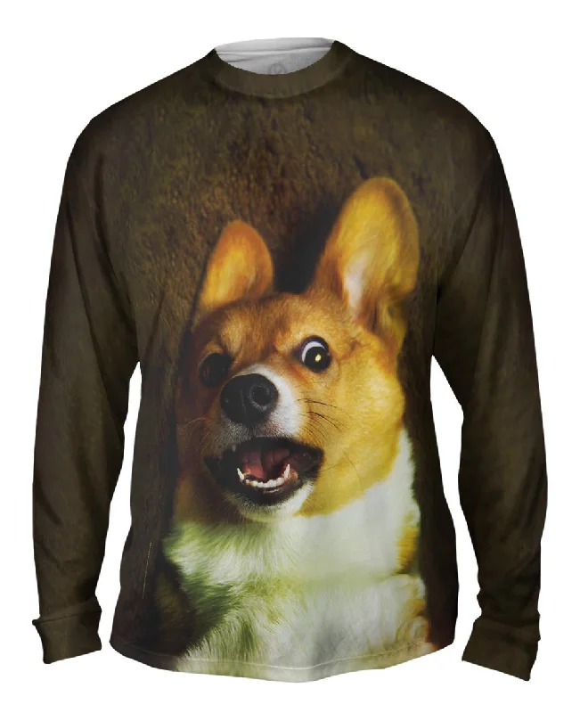 Long-Sleeve-Camo-OMG Welsh Corgi