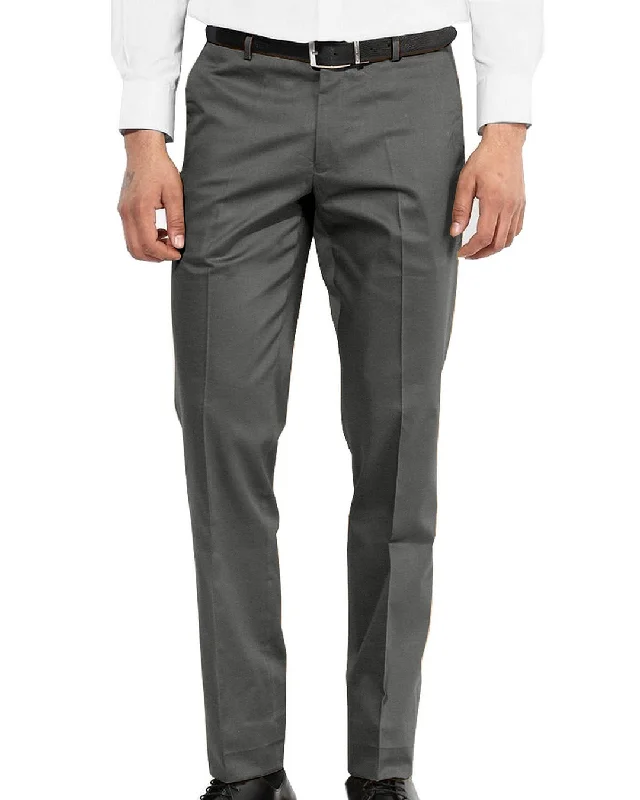 Pants-Printed-Holland Sherry Classic Worsted Flannel Silver With Grey Flannel