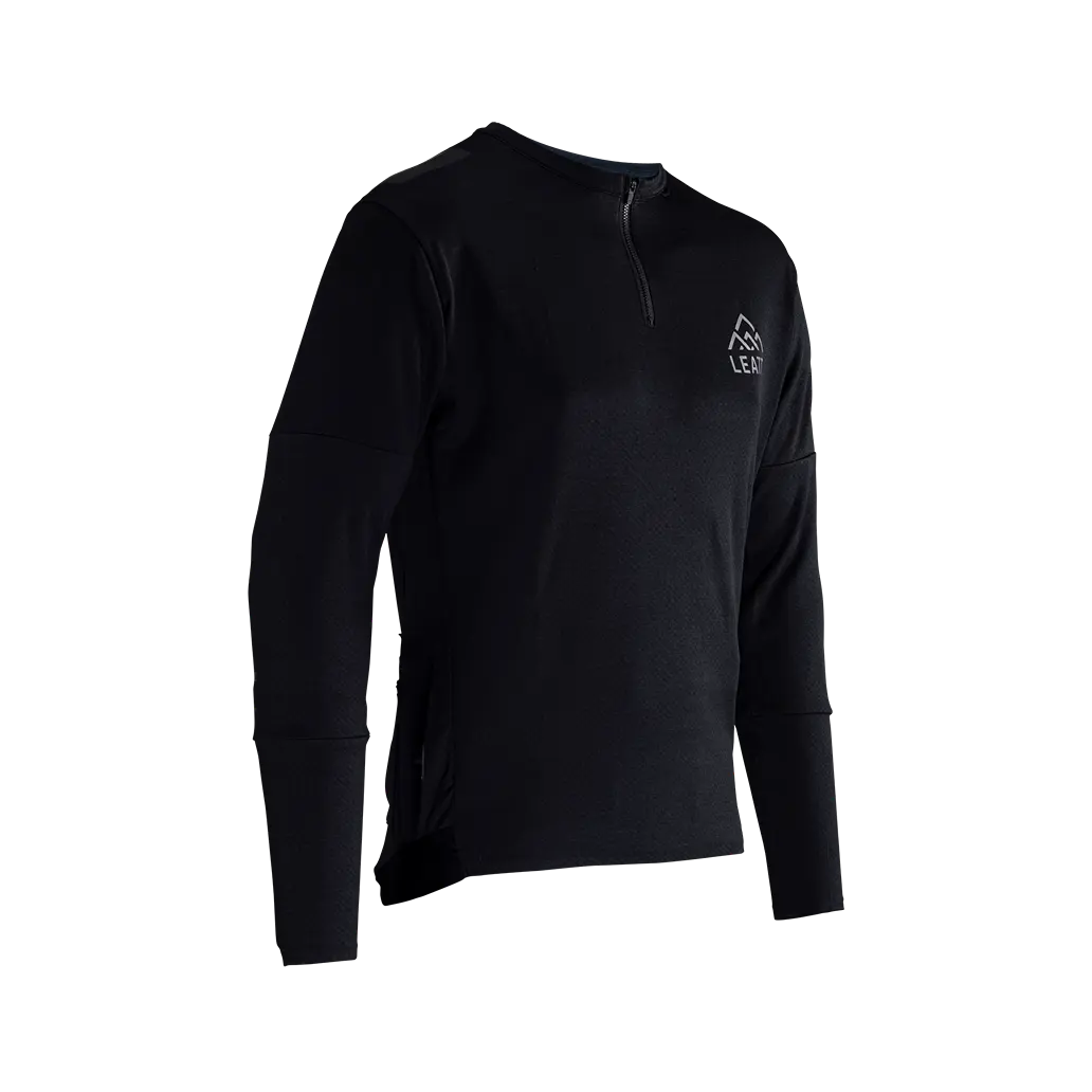 Long-Sleeve-Performance-Leatt Trail 4.0 Long Sleeve MTB Jersey - Black - 2024