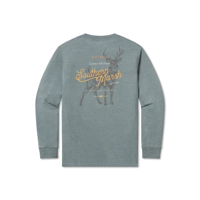 Long-Sleeve-Modern-SEAWASH™ Tee - Deer - Long Sleeve