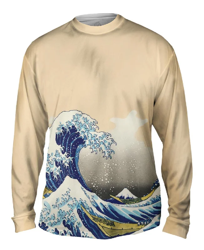 Long-Sleeve-Hooded-Katsushika Hokusai - "The Great Wave Off Kanagawa" ( 1830-1833)