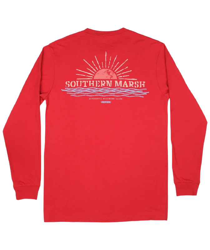 Long-Sleeve-Daily-Wear-Branding Collection Tee - Sunset - Long Sleeve