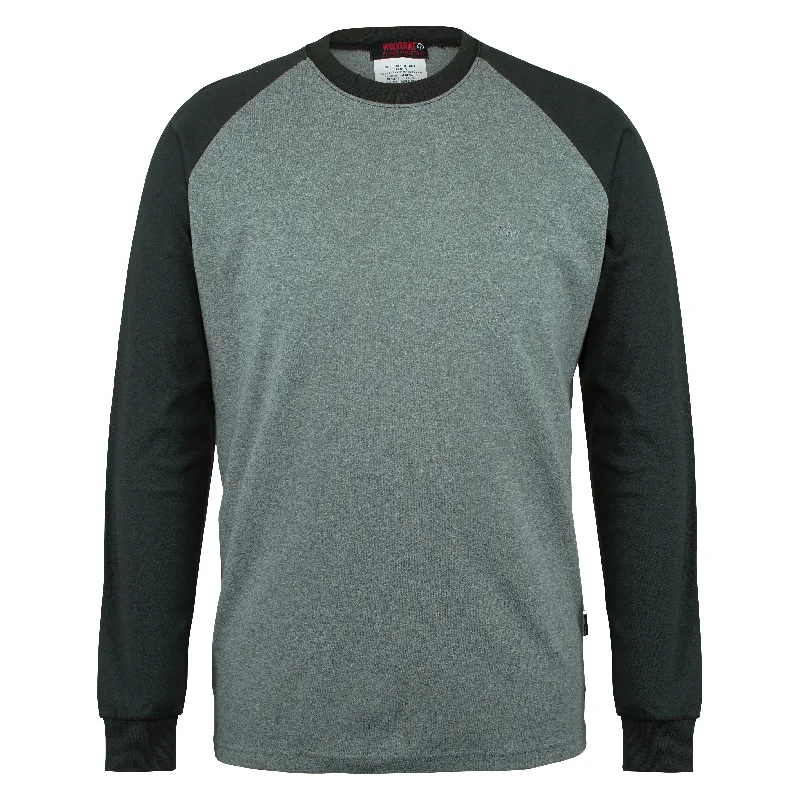 Long-Sleeve-Thermo-Regulated-Wolverine Men's FR Brower Long Sleeve T-Shirt