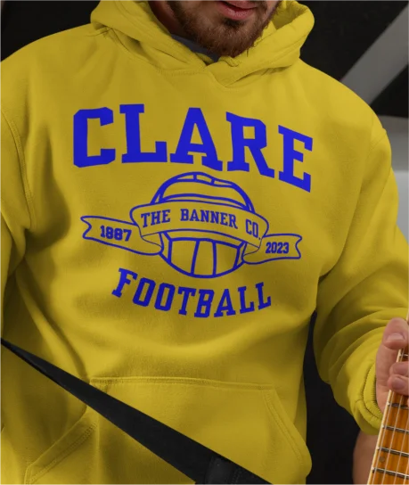 Hoodie-Workwear-Football Hoodie - Gaelic - Adult - All County Colours Available