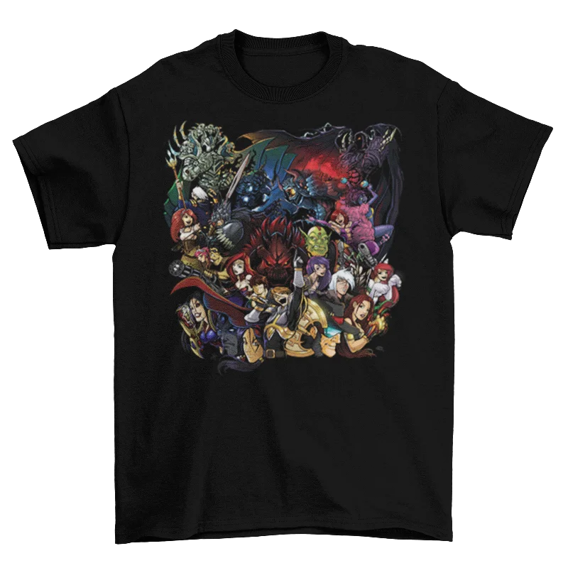 T-Shirt-Crewneck-Heroes of Lore - T-Shirt