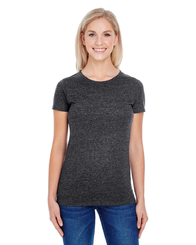 T-Shirt-Screen-Print-Threadfast Apparel 202A Ladies' Triblend Short-Sleeve T-Shirt