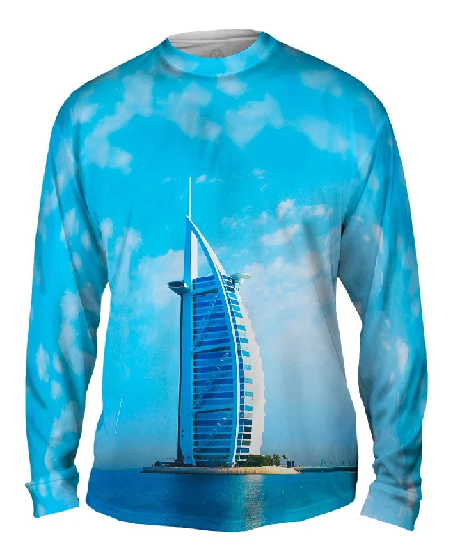 Long-Sleeve-Green-Burj Al Arab Dubai