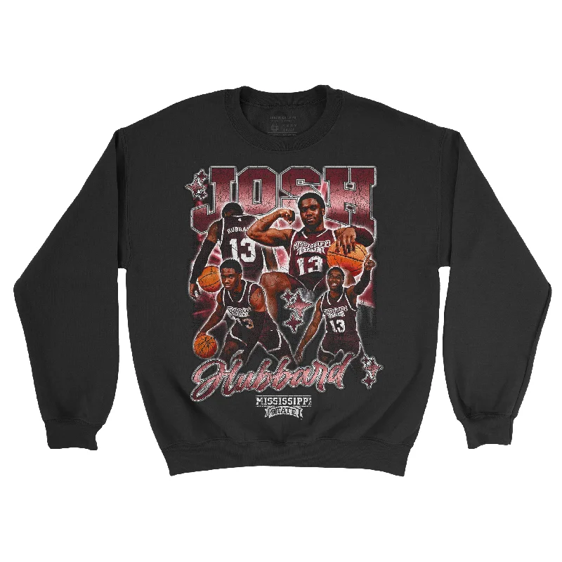 Long-Sleeve-Cotton-EXCLUSIVE RELEASE: Josh Hubbard Oversized Print Crew