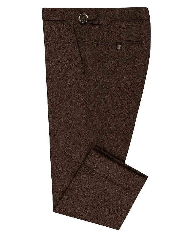 Pants-Washable-Minnis Flannel: Tan Twill Pants