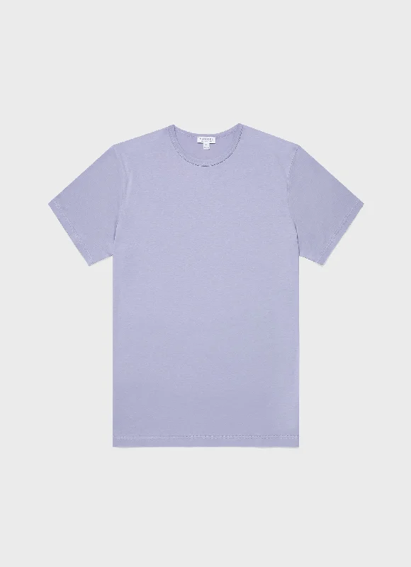 T-Shirt-Daily-Wear-Men's Classic T-shirt in Lavendar