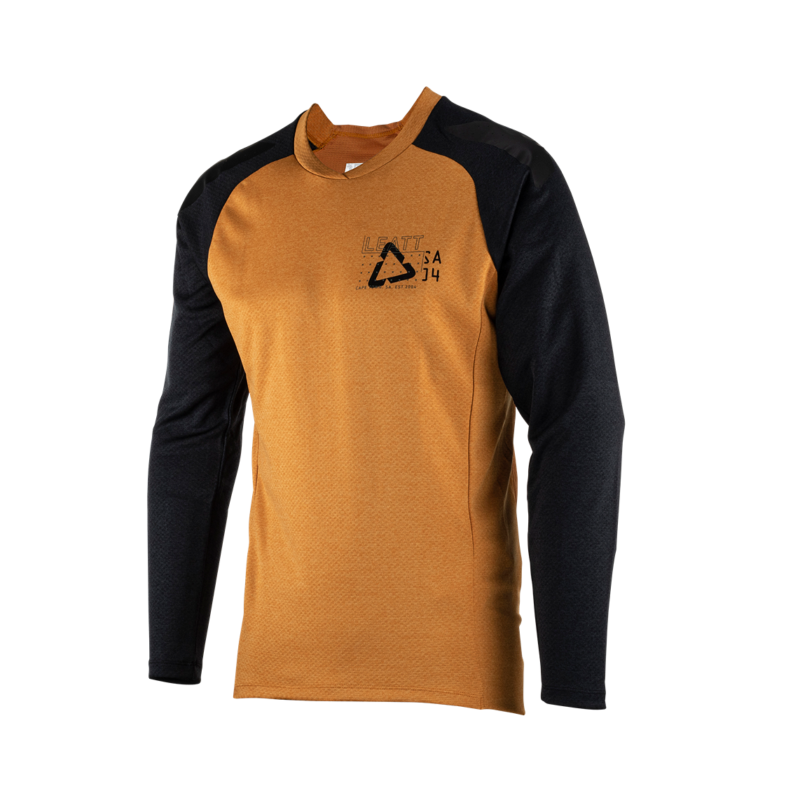 Long-Sleeve-Orange-Leatt AllMtn 5.0 Long Sleeve MTB Jersey - Rust - 2023