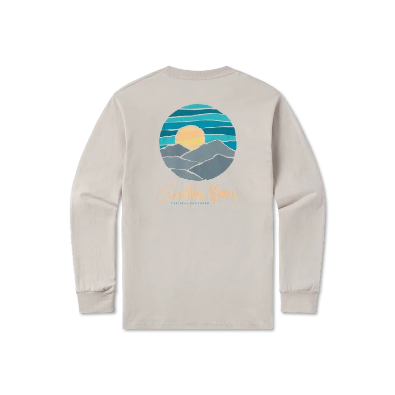 Long-Sleeve-Moisture-Wicking-Paper Mountains Tee - Long Sleeve