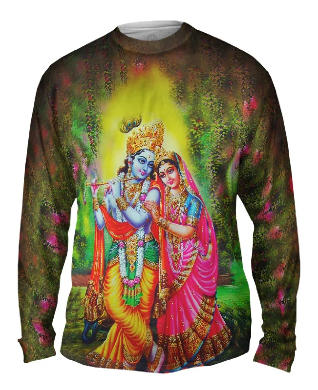 Long-Sleeve-Basketball-India - "Lover of Krishna"