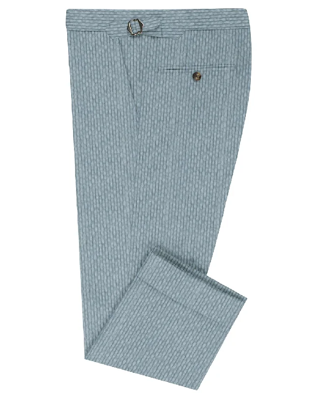 Pants-Athletic-Modrone Corduroy Seersucker Bluish-Gray -8 Wale