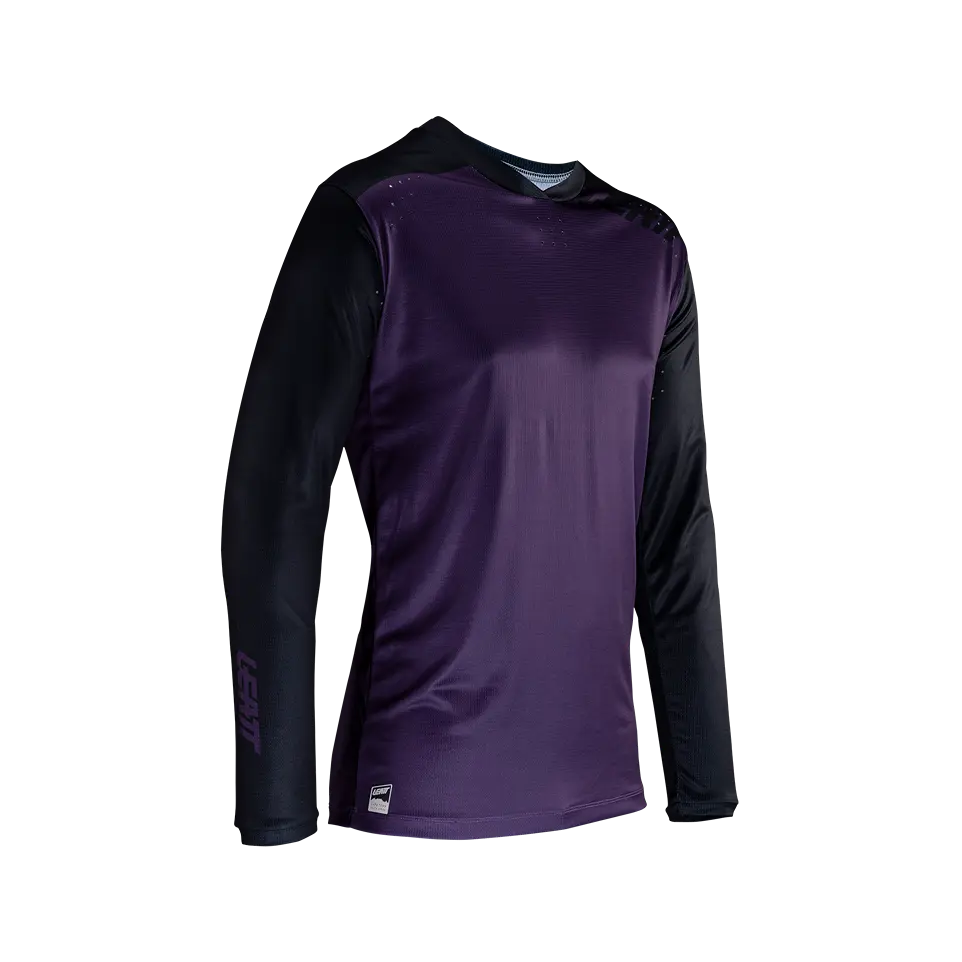 Long-Sleeve-Printed-Leatt Enduro 4.0 Long Sleeve MTB Jersey - Velvet - 2024