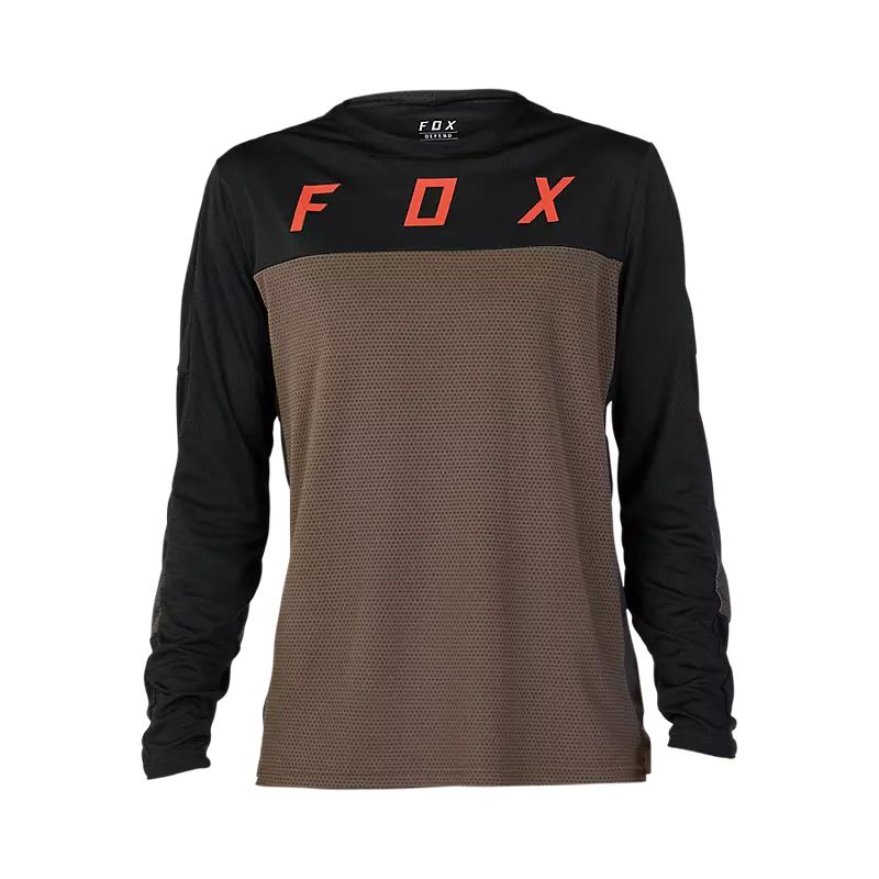 Long-Sleeve-Soft-Fox Racing Defend Long Sleeve MTB Jersey - CEKT - Dirt