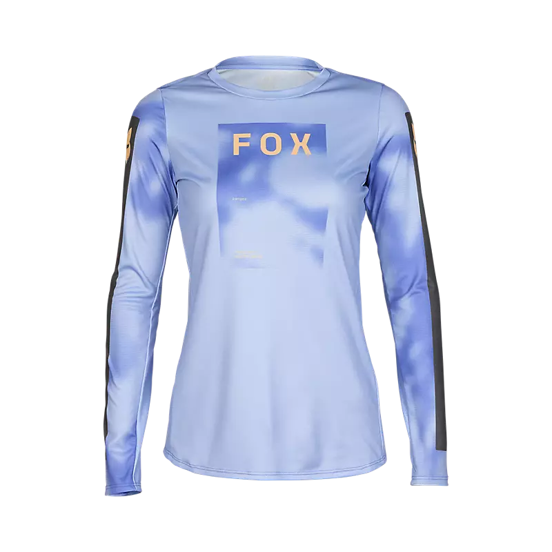 Long-Sleeve-Surfing-Fox Racing Ranger Long Sleeve MTB Jersey - Taunt - Womens - Tulip