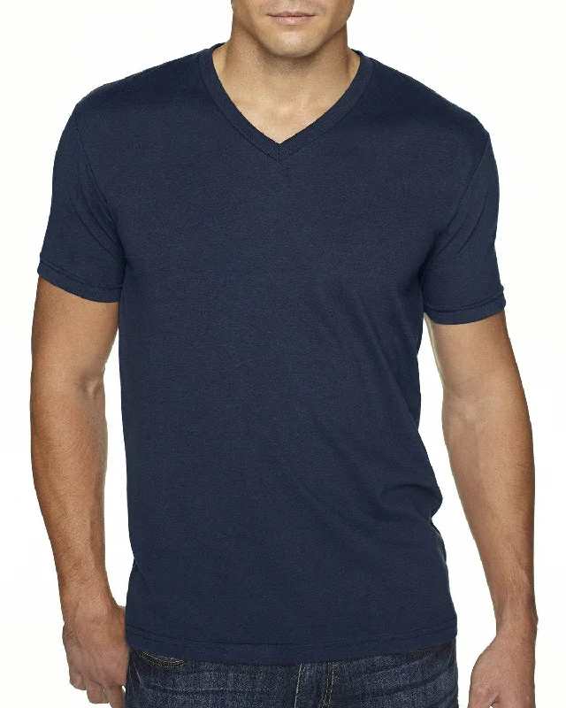 T-Shirt-Designer-Next Level 6440 Men's Sueded V-Neck T-Shirt