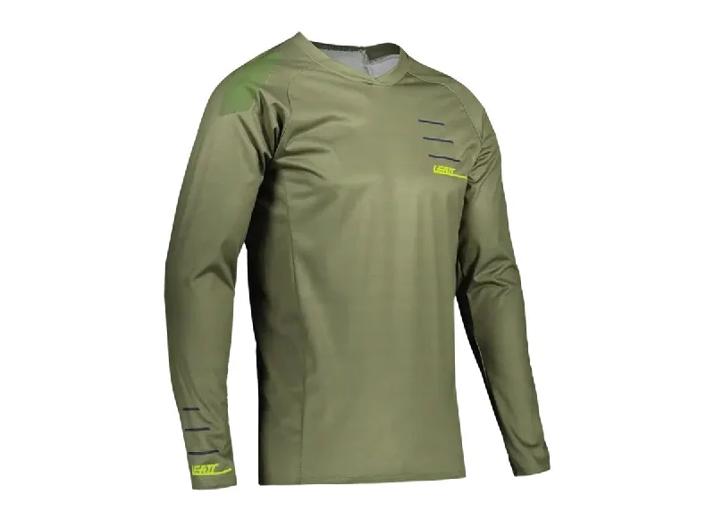 Long-Sleeve-School-Leatt MTB 5.0 Long Sleeve MTB Jersey - Cactus - 2021