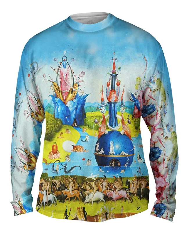 Long-Sleeve-Turtleneck-Hieronymus Bosch "The Garden of Earthly Delights" 01